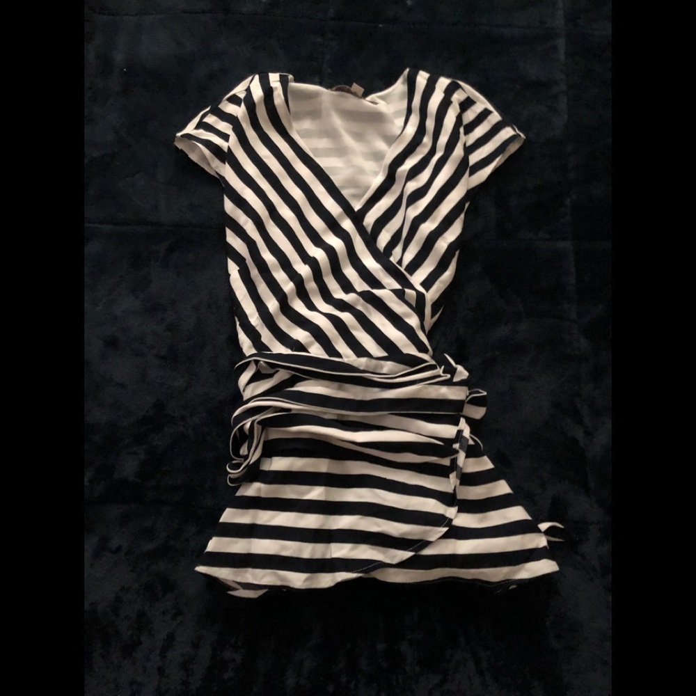 Ann Taylor Loft wrap blouse